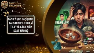 tam ly hoc gambling - Tâm Lý Học Gambling: Tại Sao 90% Thua vì 'Tilt' và Cách Kiểm Soát Não Bộ